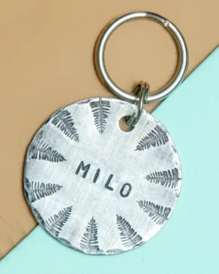 THE COPPER POPPY Juno Forest Custom Dog ID Tag (Custom/Drop-Ship) (Made In The USA)