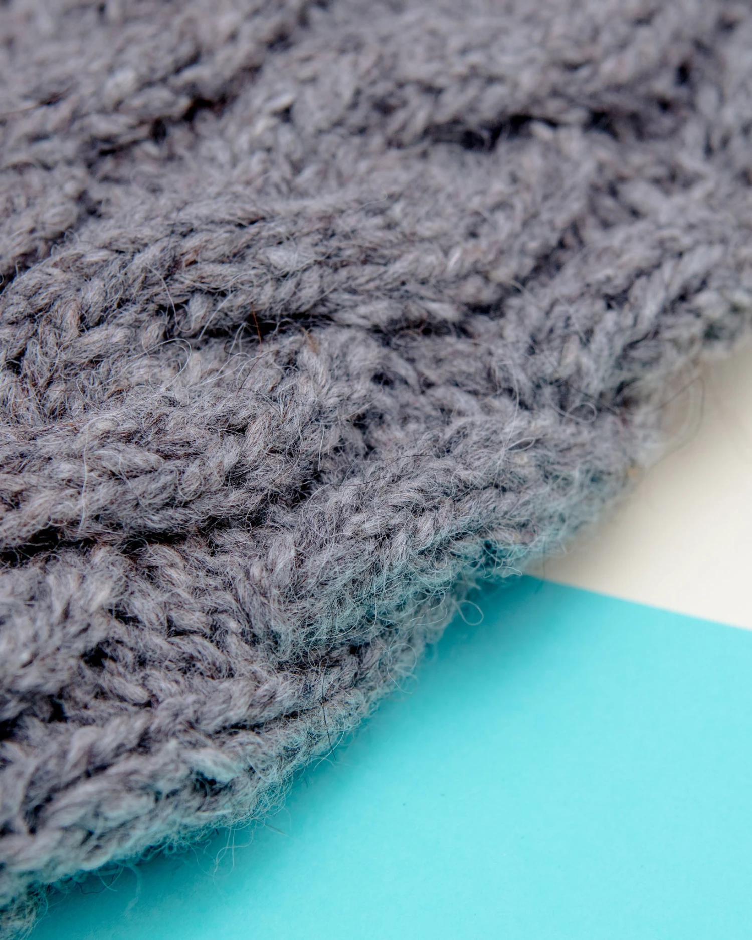 DOG & CO. COLLECTION Downtown Roll Neck Dog Sweater In Grey - Image 4