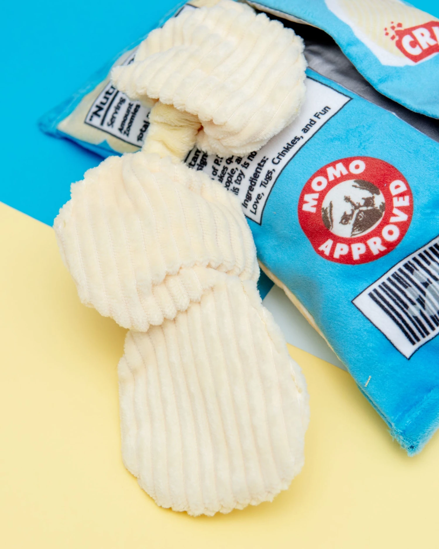 P.L.A.Y. Fluffles Chips Dog Toy - Image 2