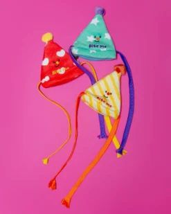 BITE ME Party Hat Nosework Dog Toy Set