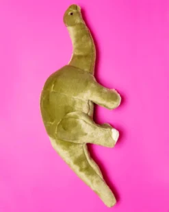 FLUFF & TUFF Emily Brontosaurus Squeaky Dog Plush Toy