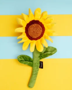 P.L.A.Y. Sassy Sunflower Crinkly Squeaker Dog Toy
