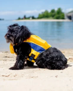 BAY DOG Monterey Bay Dog Life Jacket In Nautical Yellow