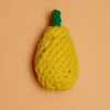 KNOTTY PAWS Eco-Friendly Pear Rope Dog Toy