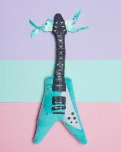 CROCHET KITTY Meowsical Catnip And Crinkle Guitar (Made In The USA)