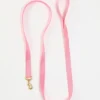 MAJOR DARLING Basic Nylon Dog Leash In Pink (Made In The USA)