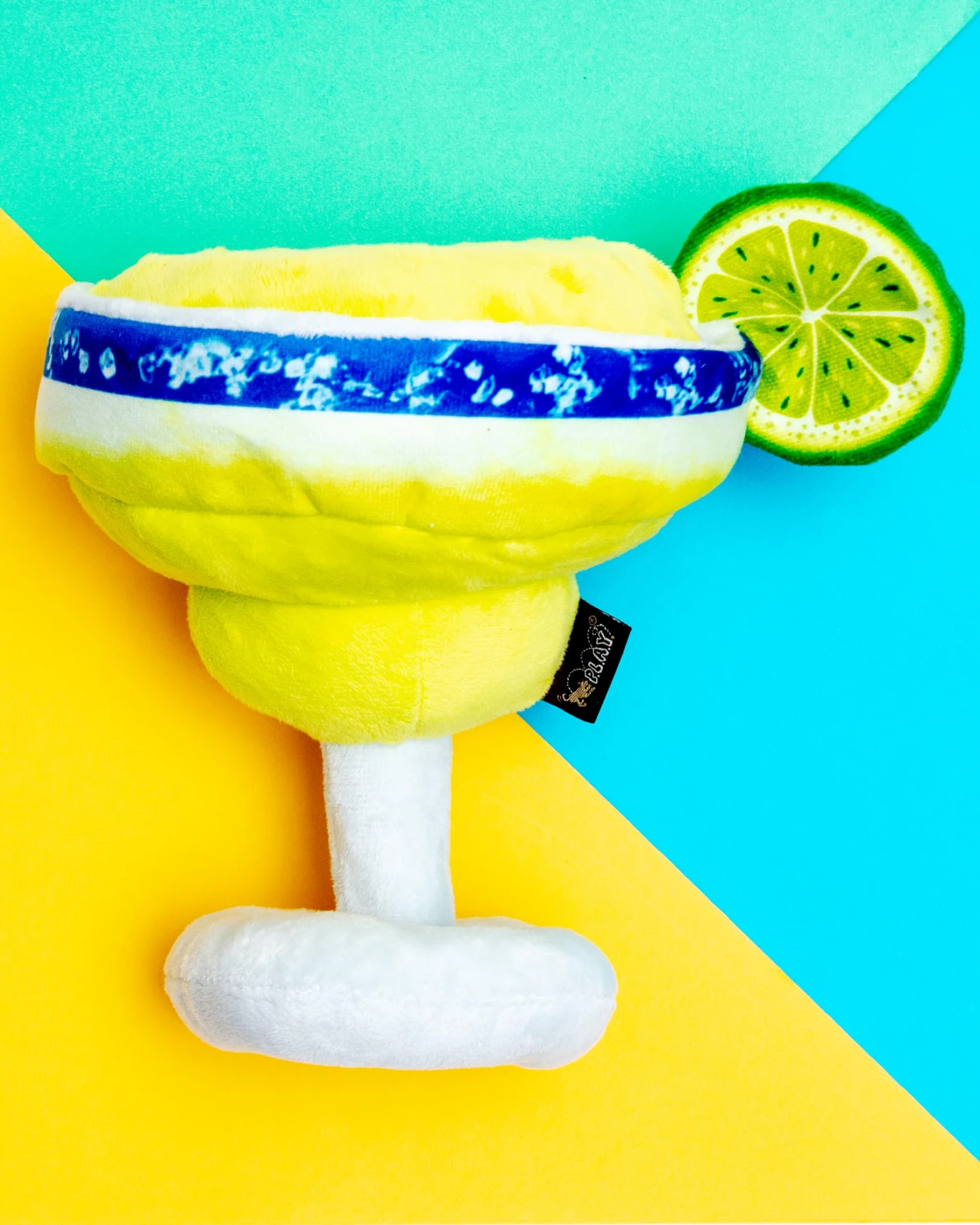 P.L.A.Y. Pup-arita Squeaky Plush Dog Toy