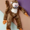 FLUFF & TUFF Albert The Monkey Plush Dog Toy