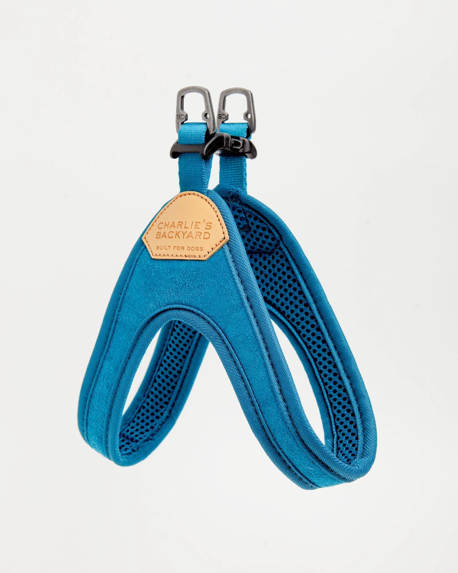 CHARLIE'S BACKYARD Buckle Up Easy Dog Harness In Teal - Image 2
