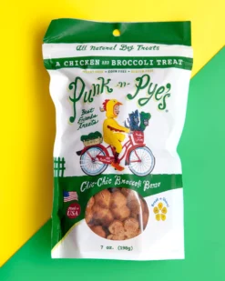 PUNK N PYES Chicken & Broccoli Gluten Free Dog Treats </br> (Made In The USA)