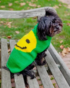 CHILLY DOG Smiley Face Dog Sweater (DOG & CO. Exclusive)