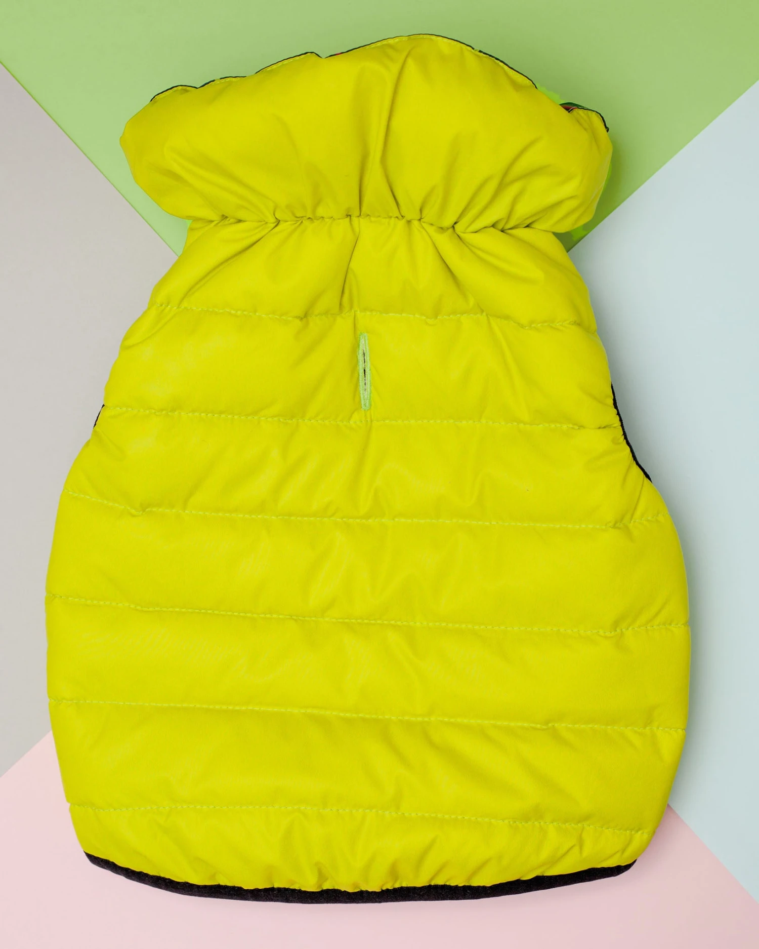 AIRYVEST For DOG & CO. Reversible AiryVest In Hunter Plaid + Neon Yellow (DOG & CO. Exclusive) - Image 3