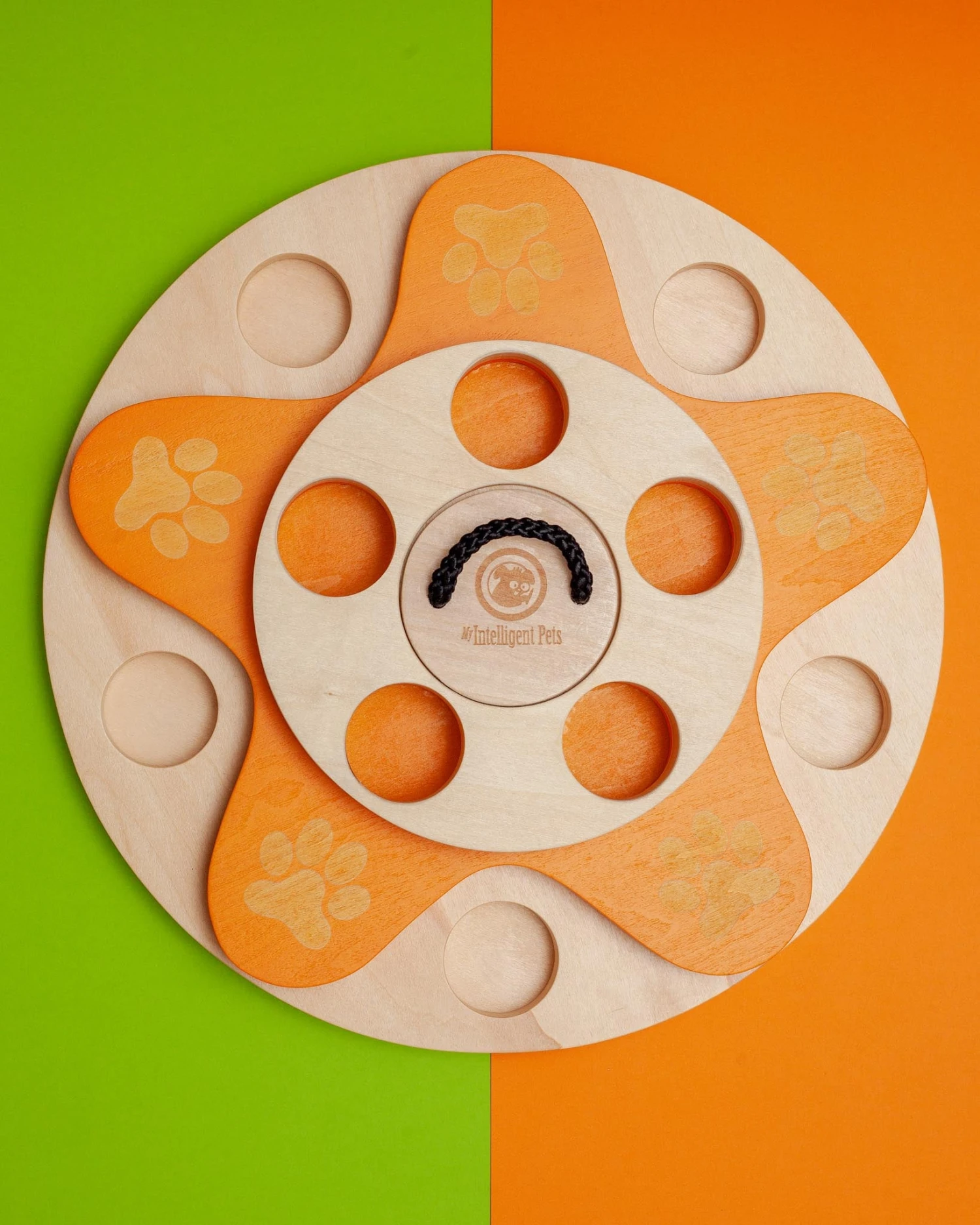 MY INTELLIGENT PET Dog Flower Puzzle Game