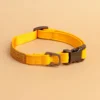 CHARLIE'S BACKYARD Easy Dog Collar In Yellow