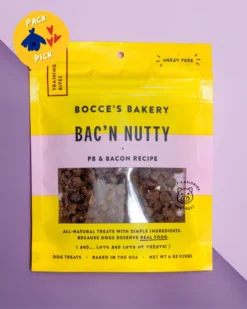 BOCCE'S BAKERY Bac N' Nutty Dog Training Treats