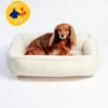 BOWSER'S PET PRODUCTS Urban Lounger In Ivory Sheepskin (Direct-Ship)