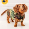 GOLD PAW Stretch Fleece Pullover In Modern Camo Print