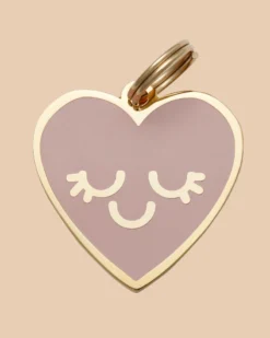 TWO TAILS PET COMPANY Smiling Heart ID Tag (Custom)