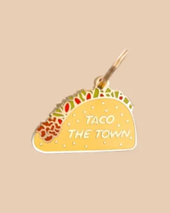 TWO TAILS PET COMPANY Taco The Town ID Tag (Custom/Drop-Ship)