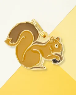 MY FAMILY Nuts For Squirrels Custom Pet ID Tag