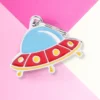 MY FAMILY UFO Custom Pet ID Tag