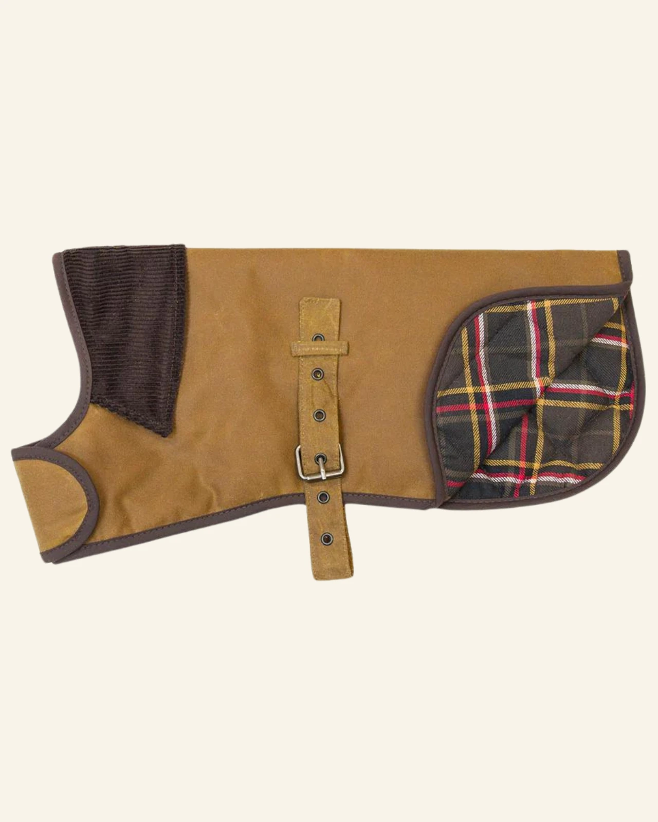 EARTHBOUND Wax Cotton All Weather Dog Jacket In Beige - Image 7