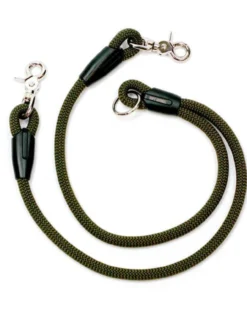 ROPE HOUNDS Splitter Dog Leash In Mossy Earth (Made In The USA)