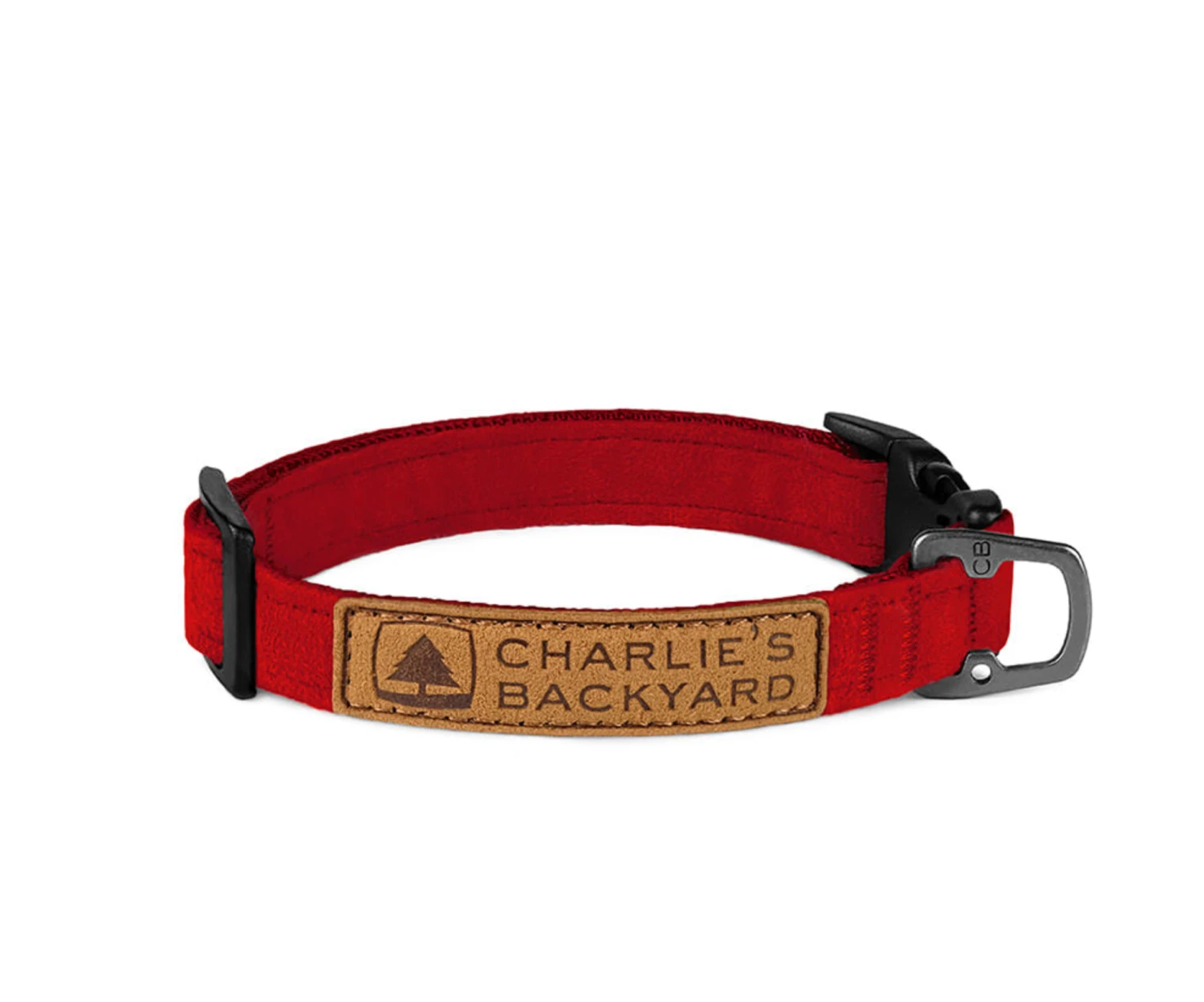 CHARLIE'S BACKYARD Easy Dog Collar In Red - Image 4