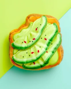 P.L.A.Y. Avo-Doggo Toast Plush Dog Toy