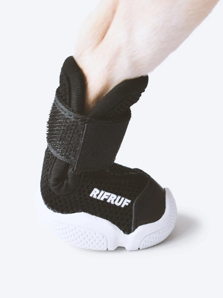 RIFRUF Caesar Dog Sneakers In Black - Image 3