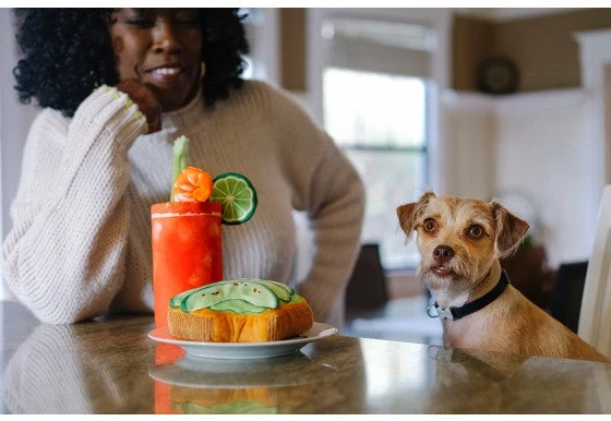 P.L.A.Y. Avo-Doggo Toast Plush Dog Toy - Image 2